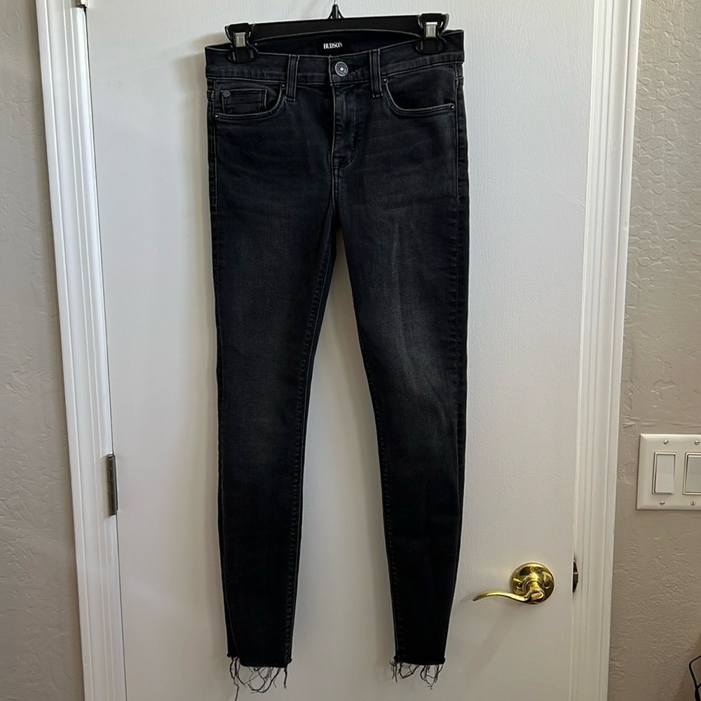 Hudson jeans super skinny.